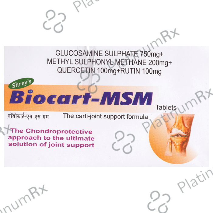 Biocart MSM Tablet