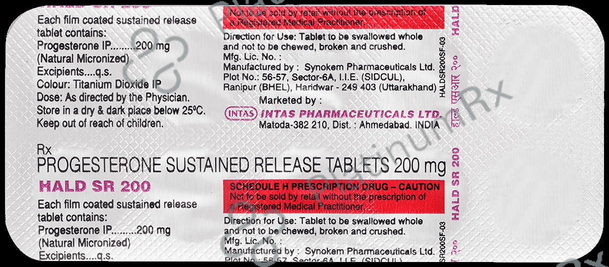 Hald SR 200mg Tablet 10s