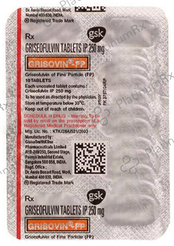 Grisovin-FP Tablet 10s