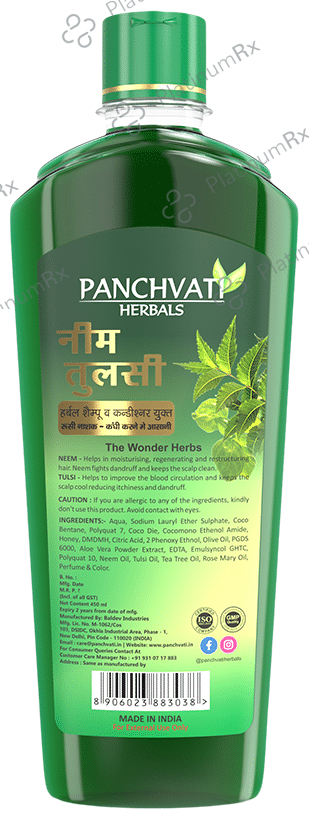 Panchvati Herbals Neem Tulsi Herbal Shampoo & Conditioner