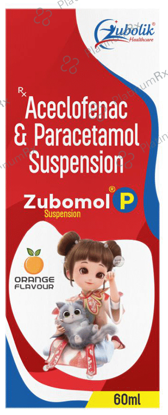 Zubomol P Oral Suspension Orange