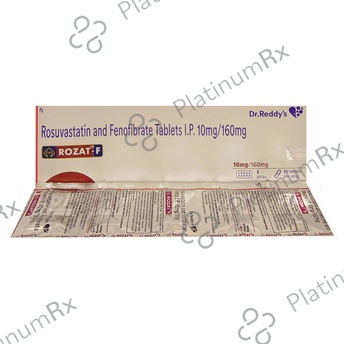 Rozat F 160/10mg Tablet 10s