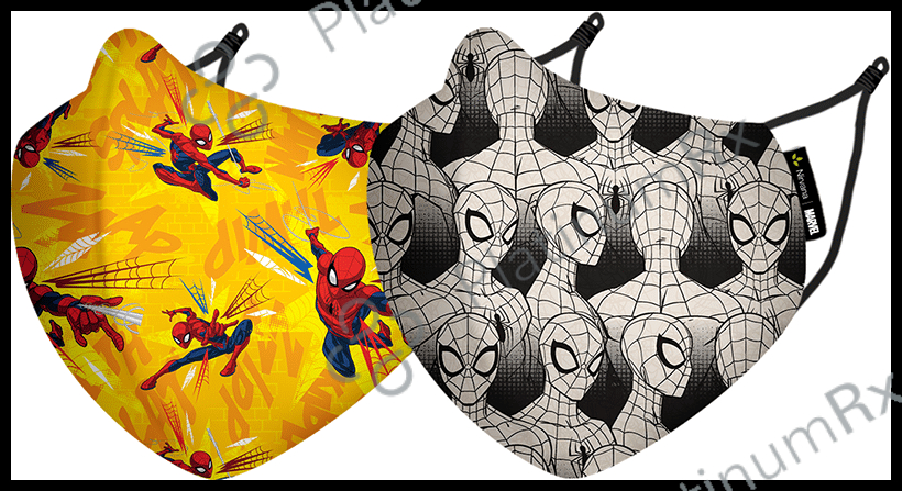 Nirvana Marvel N95 Face Covering Mask Large Peter Tingle & Zap