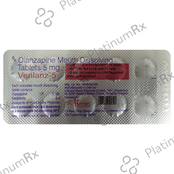 Venlanz 5 Tablet MD