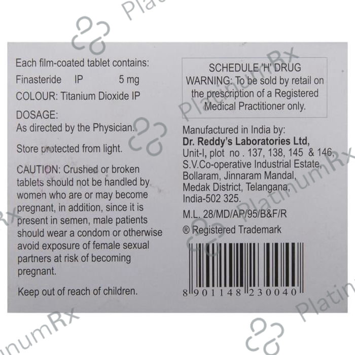 Finast 5mg Tablet