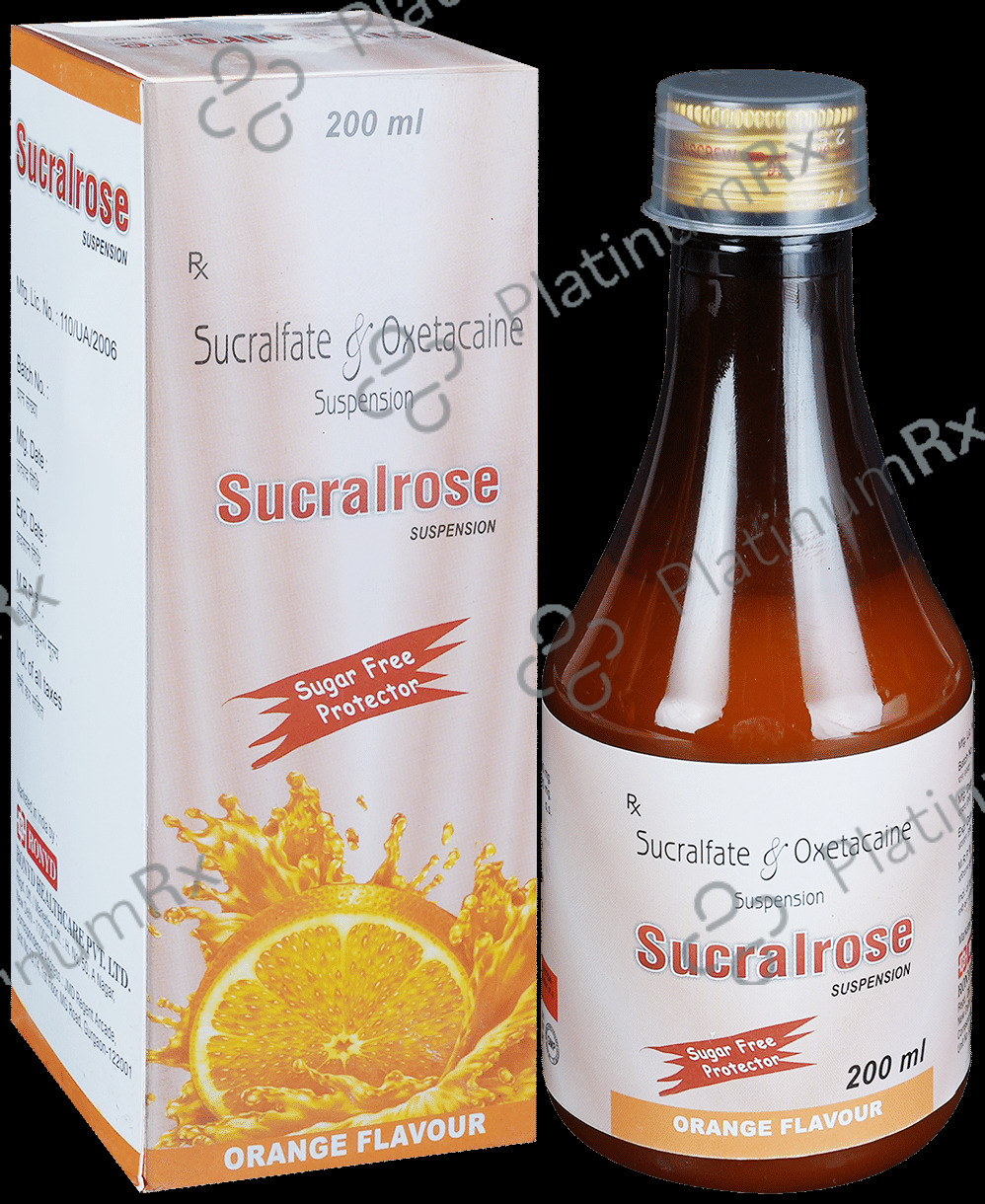 Sucralrose Suspension Orange Sugar Free