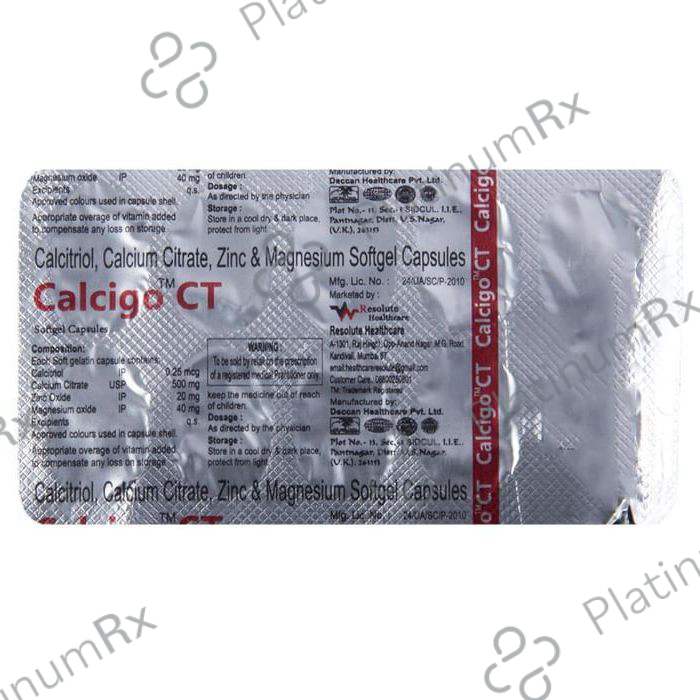 Calcigo CT Softgel Capsules