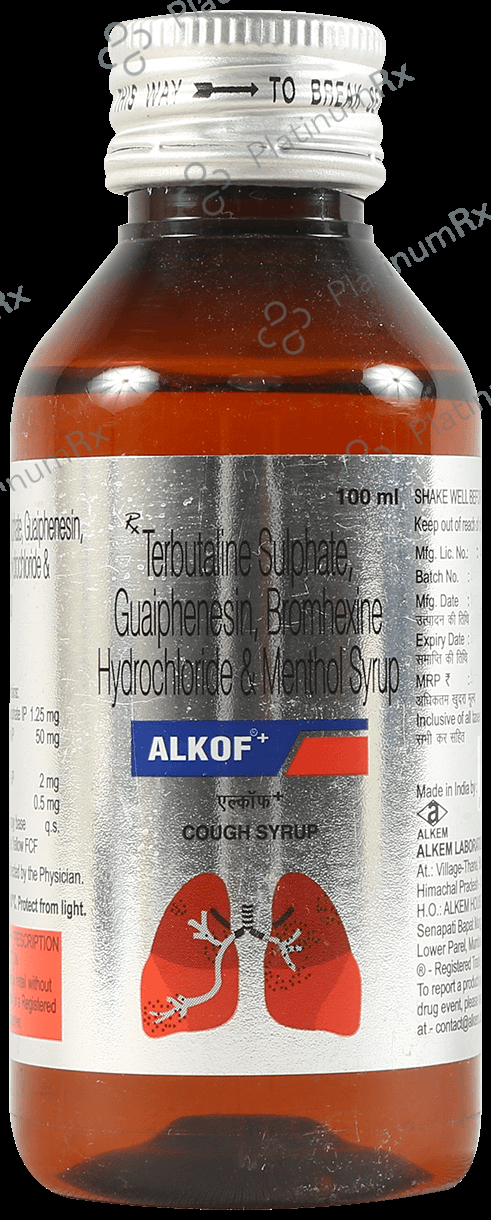 Alkof Syrup 100 Syrup