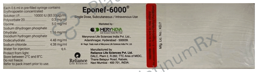 Eponef 6000 Injection