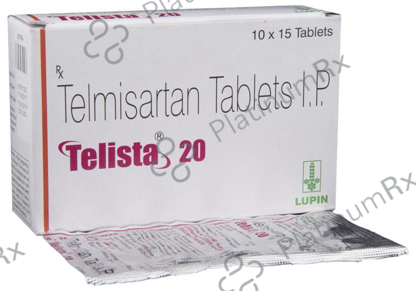 Telista 20mg Tablet 15s