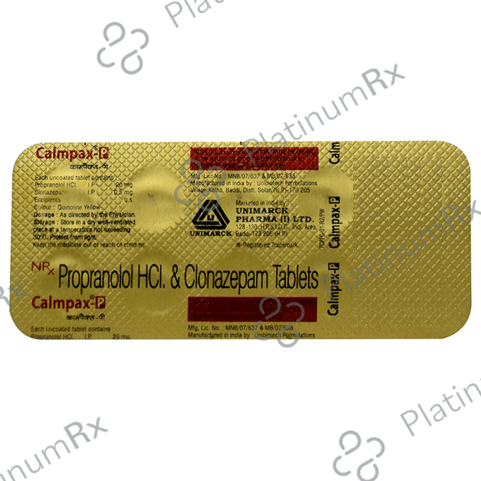 Calmpax-P Tablet