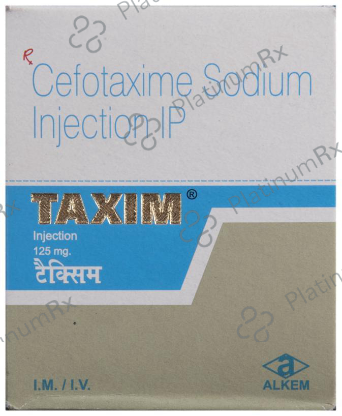 Taxim 125mg Injection 1s