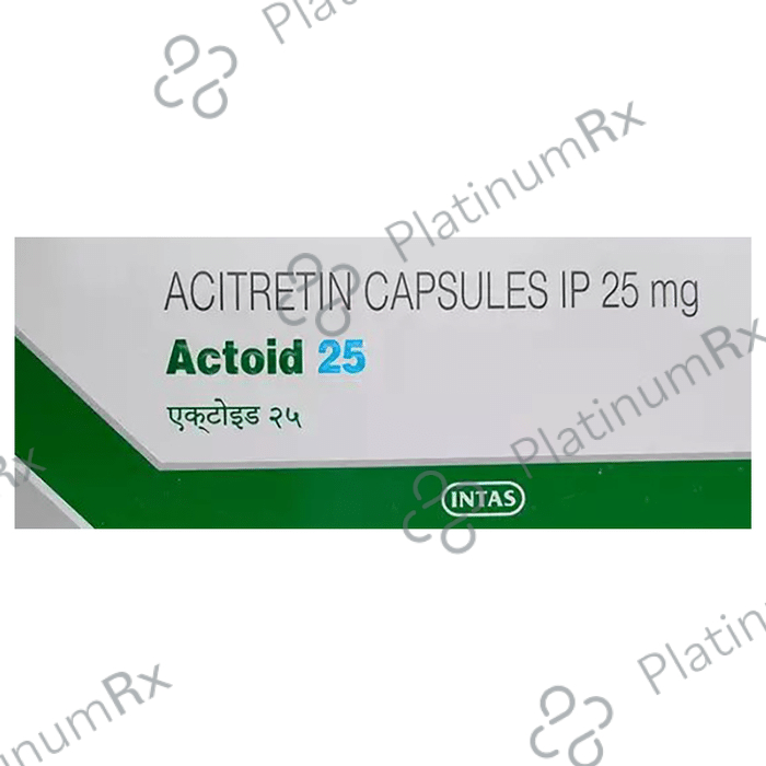 Actoid 25mg Capsule 10s