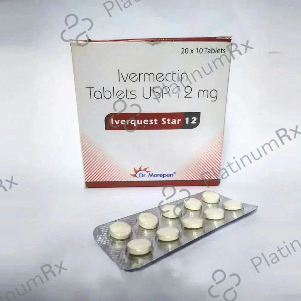 Iverquest Star 12mg Tablet DT 10s