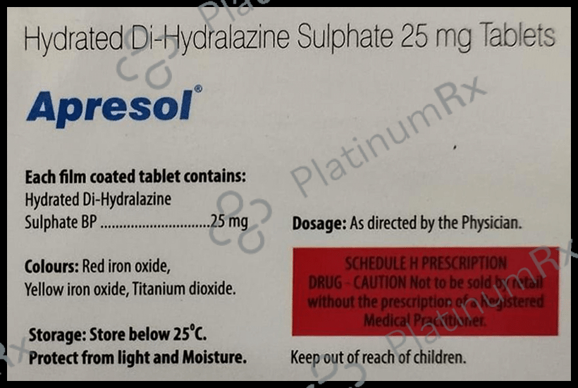Apresol Tablet 15 Tablet