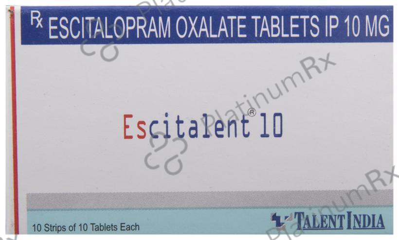 Escitalent 10 Tablet
