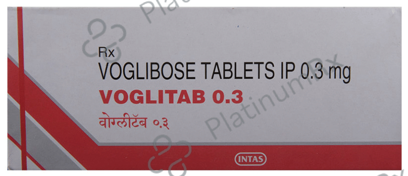Voglitab 0.3mg Tablet 15s