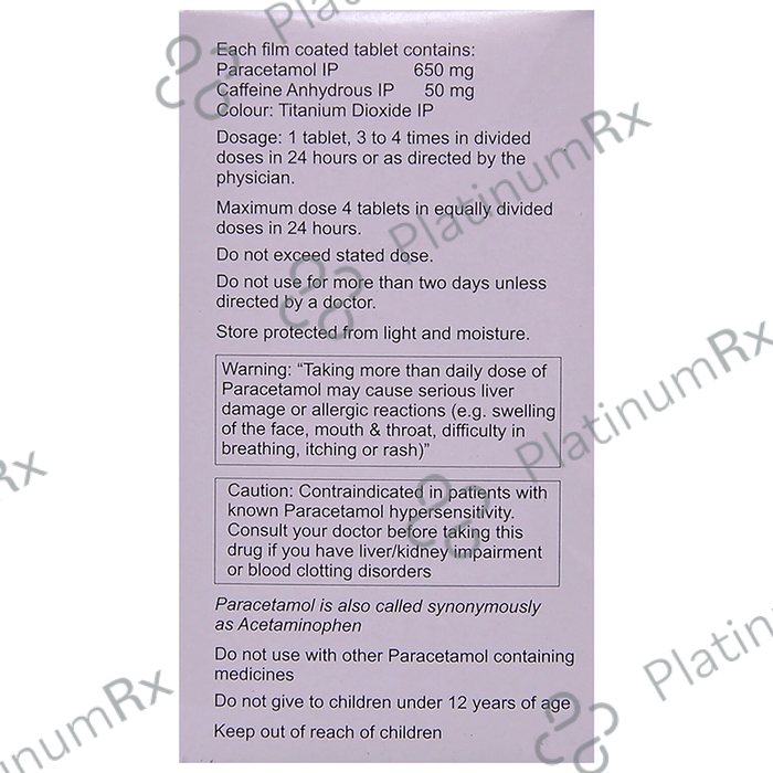 Pacimol Active Tablet 10 Tablet
