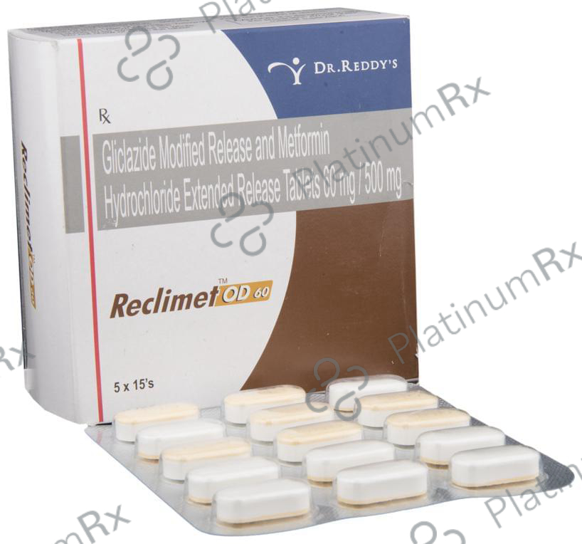 Reclimet OD 60/500mg Tablet 15s