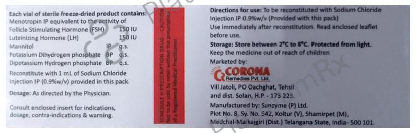 Eema Hmg 150IU Injection