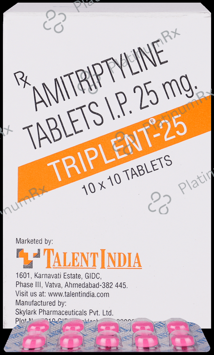 Triplent 25mg Tablet