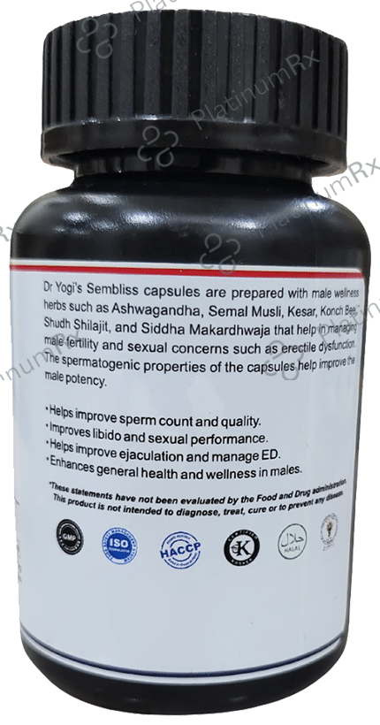Dr. Yogi's Healthcare Sembliss Veg Capsule