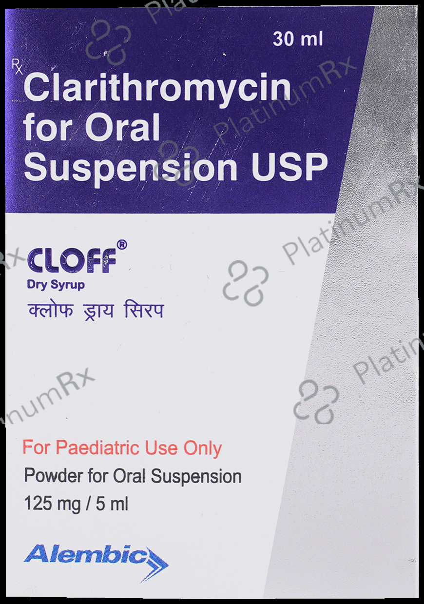 Cloff 125mg Dry Syrup