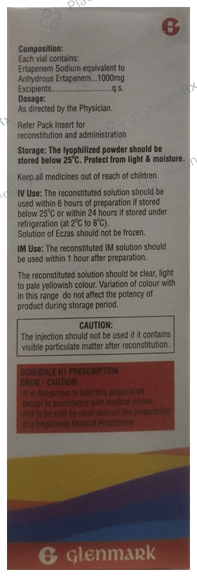 Eczas 1gm Injection