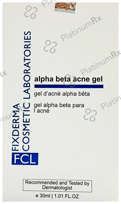 Fixderma Cosmetic Laboratories Alpha Beta Acne Gel