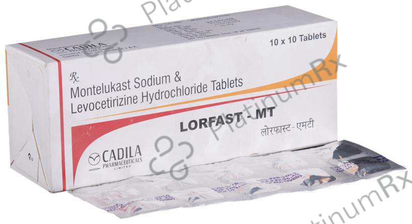 Lorfast MT 5/10mg Tablet 10s
