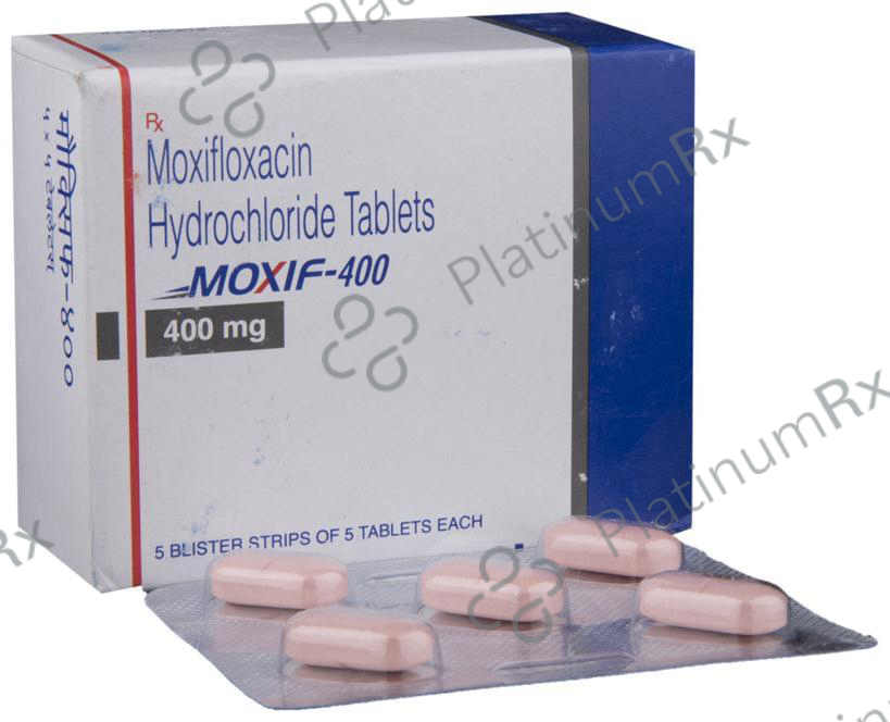 Moxif 400mg Tablet 5s