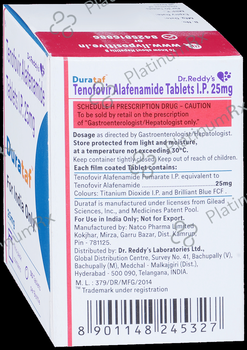 Durataf 25mg Tablet