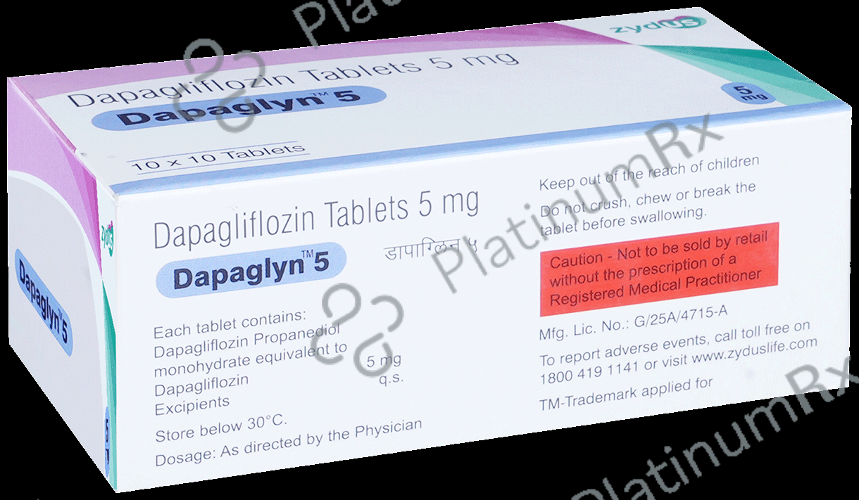 Dapaglyn 5mg Tablet 10s