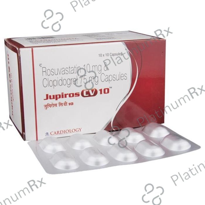 Jupiros CV 10/75mg Capsule 10s