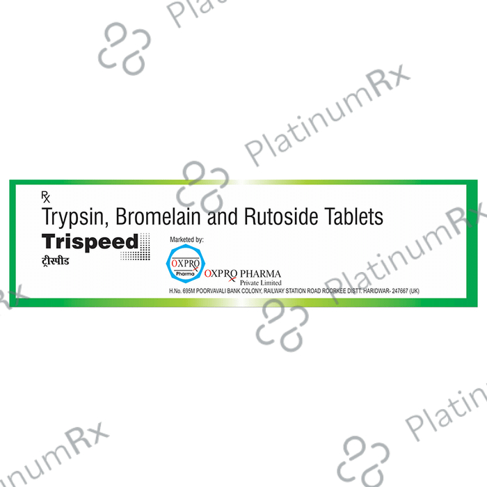 Trispeed Tablet 10 Tablet Oxpro Pharma Pvt
