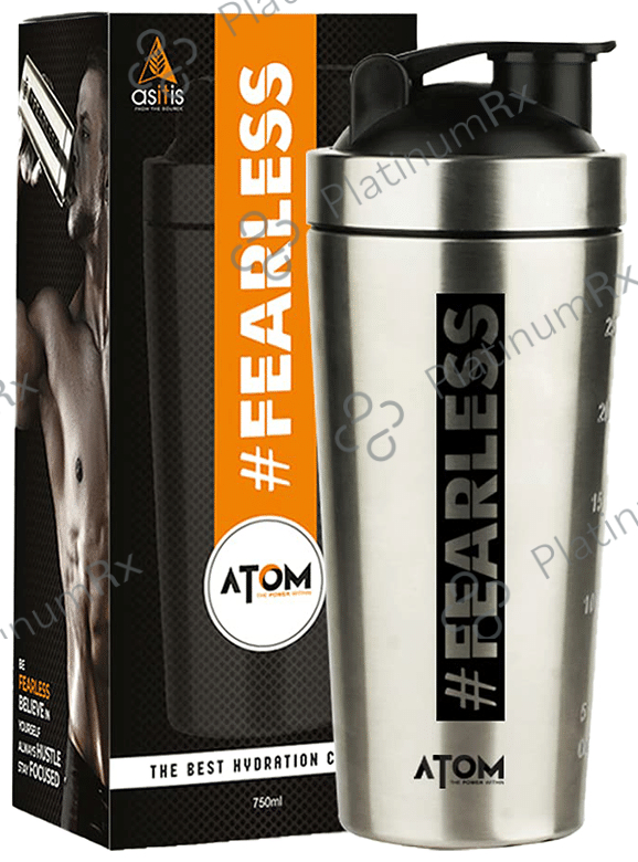 AS-IT-IS Nutrition Atom Steel Protein Shaker