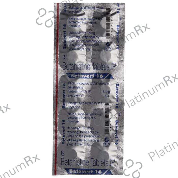 Betavert 16 Tablet 10 Tablet