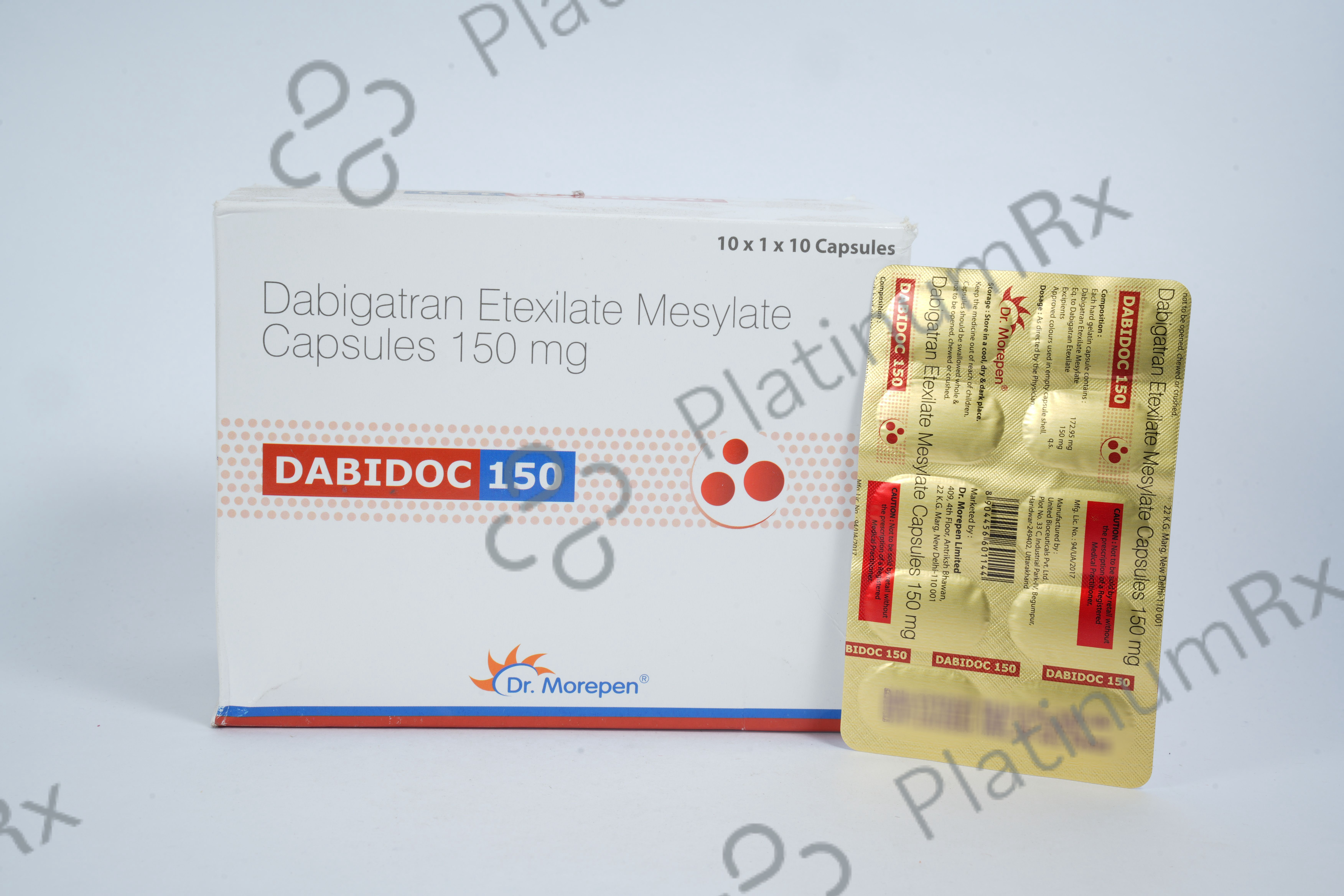 Dabidoc 150mg Capsule 10s
