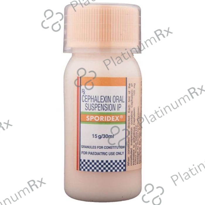 Sporidex 125mg Oral Suspension 30ml
