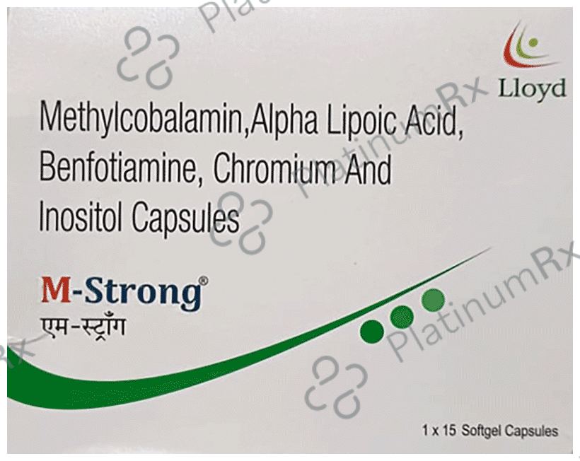 M Strong Softgel Capsule 15s