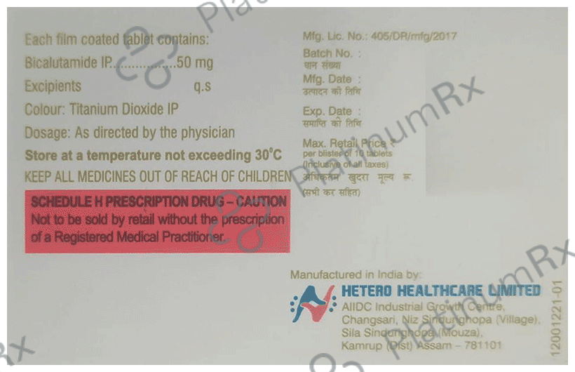 Bicatero 50mg Tablet