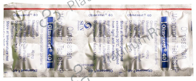 Olmezest 40mg Tablet 10s