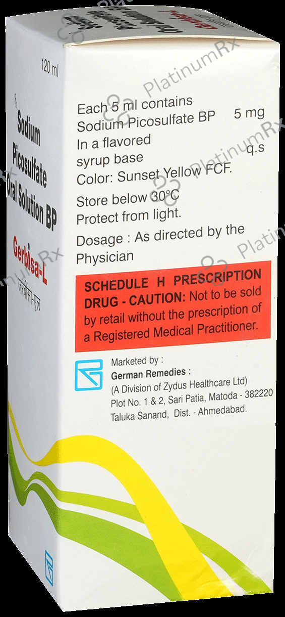 Gerbisa L 5mg Syrup 120ml