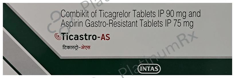 Ticastro AS 75/90mg Tablet Combikit 21s