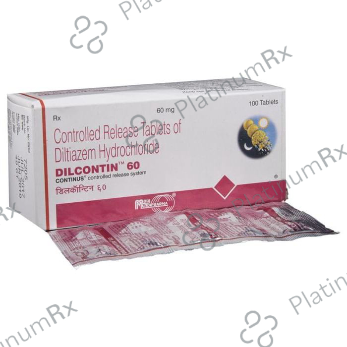 Dilcontin 60mg Tablet CR 10s