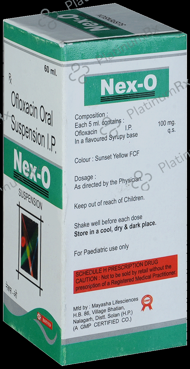 Nex O 100mg Oral Suspension