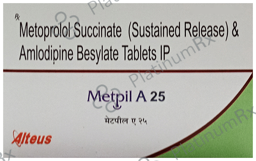 Metpil A 25 Tablet SR