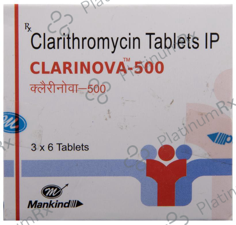 Clarinova 500 Tablet 6 Tablet