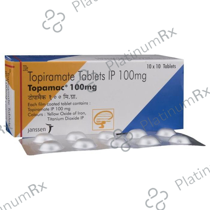 Topamac 100mg Tab 10s
