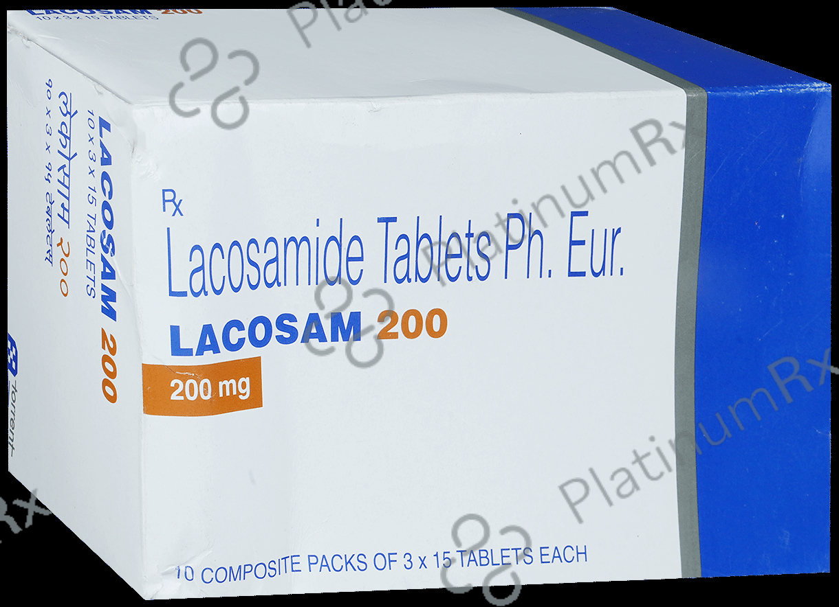 Lacosam 200mg Tablet 15s